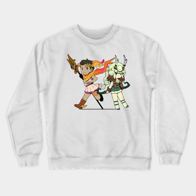 myth brother and sister Crewneck Sweatshirt by COOLKJS0